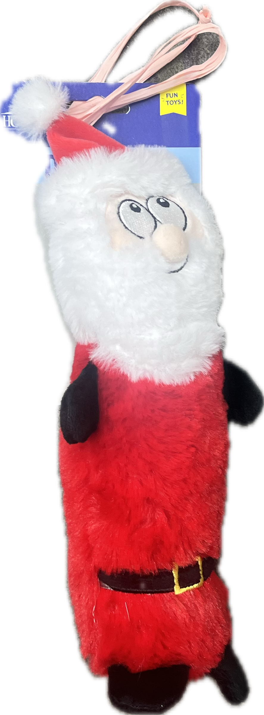 Gioco di Peluche Natalizio per Cani - Babbo Natale Morbidoso