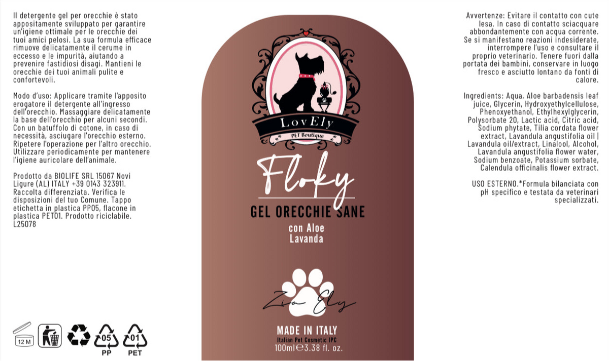 FLOKY – Orecchie Sane | Detergente Naturale per Igiene Auricolare