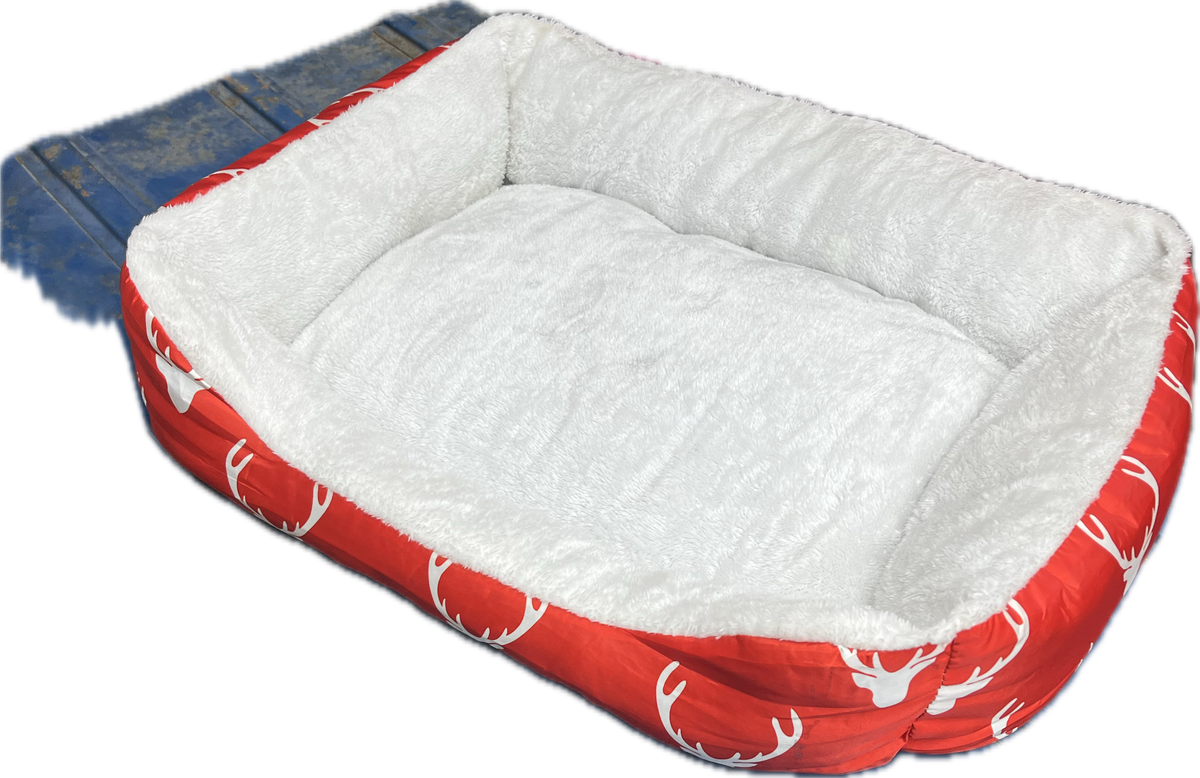 Cuccia con decorazioni renne – 61x48 cm