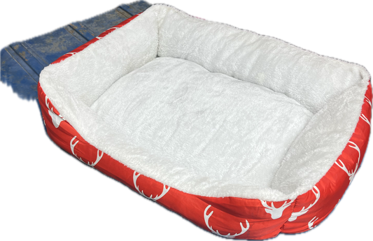 Cuccia con decorazioni renne – 61x48 cm
