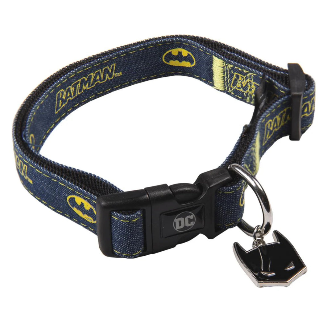 Set Collare e Guinzaglio Batman: Potenza e Stile del Cavaliere Oscuro per il Tuo Cane