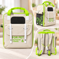 Carica l'immagine nel visualizzatore della galleria, Zaino Trasportino Pet Travel Green – Cani e Gatti
