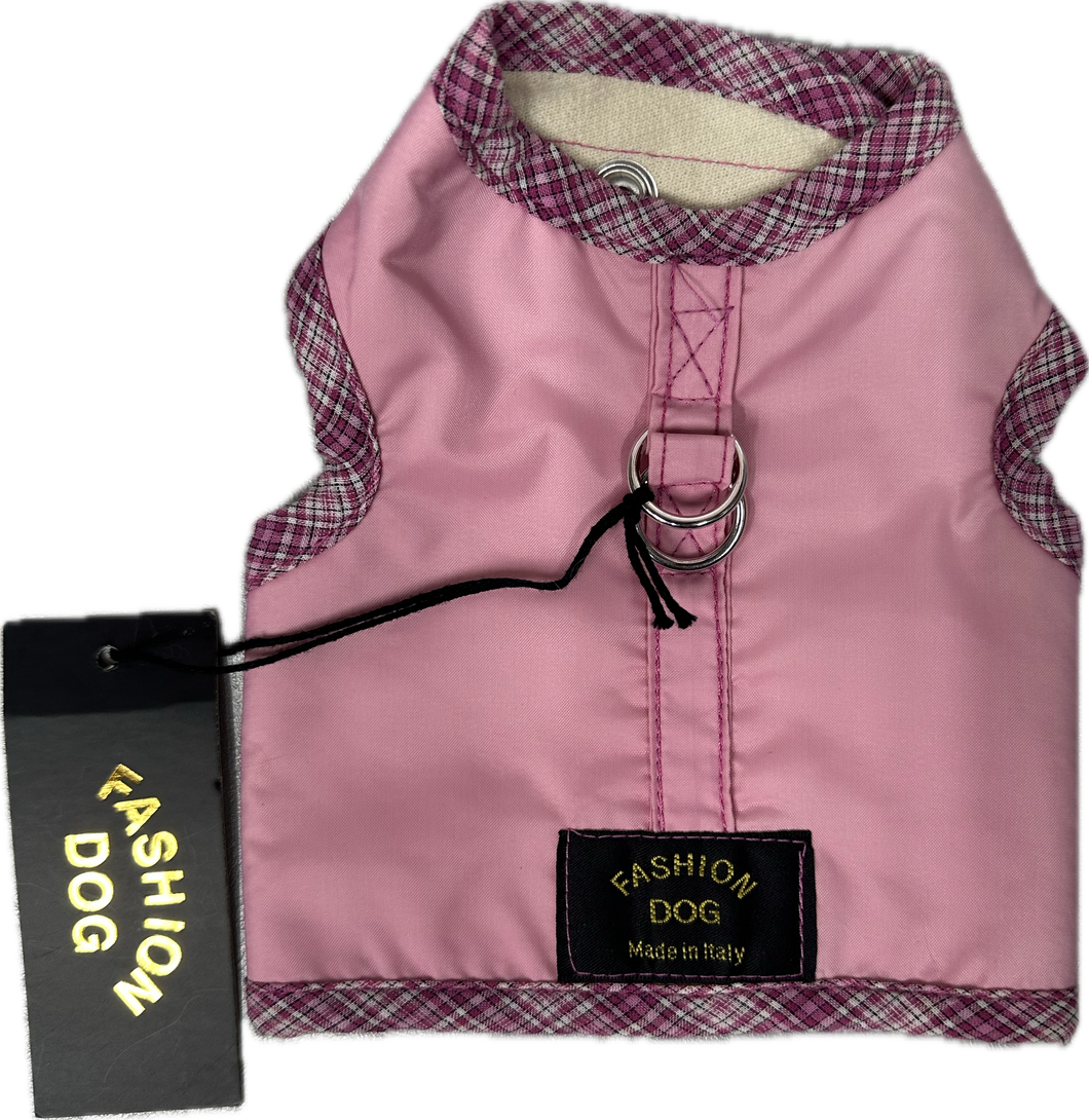 Pettorina Cappottino Fashion Dog - Rosa Chic