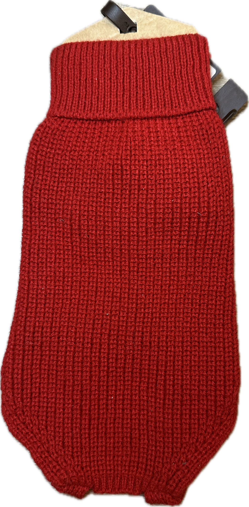 Maglioncino Classico per Cani - Rosso o Nero