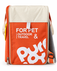 Carica l'immagine nel visualizzatore della galleria, Zaino Trasportino Pet Travel Orange – Cani e Gatti
