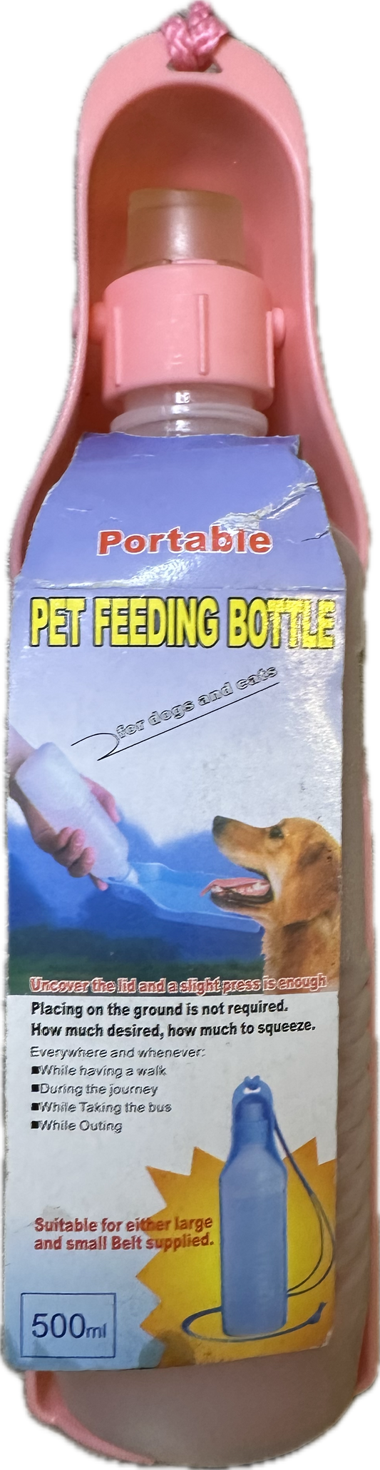 Borraccia Portatile per Animali - 500 ml