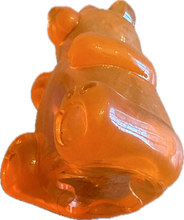 Carica l&#39;immagine nel visualizzatore di Gallery, Gioco a forma di Orsetto in Gomma Trasparente con Porta-Snack
