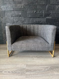Carica l'immagine nel visualizzatore della galleria, Poltroncina Mini Design Grigio Antracite per Cani e Gatti
