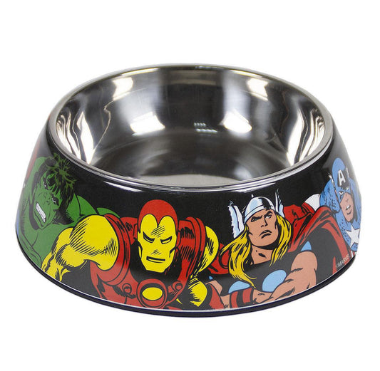 Ciotola "Avengers Assemble" – In Acciaio Inossidabile per Cani e Gatti