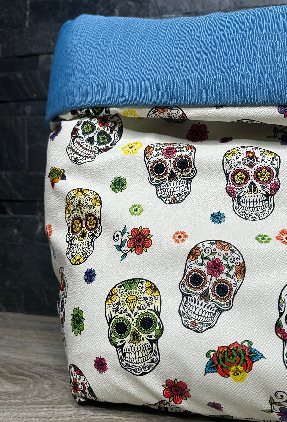Trasportino Cuccia Luxury Skull con Manici – Made in Italy