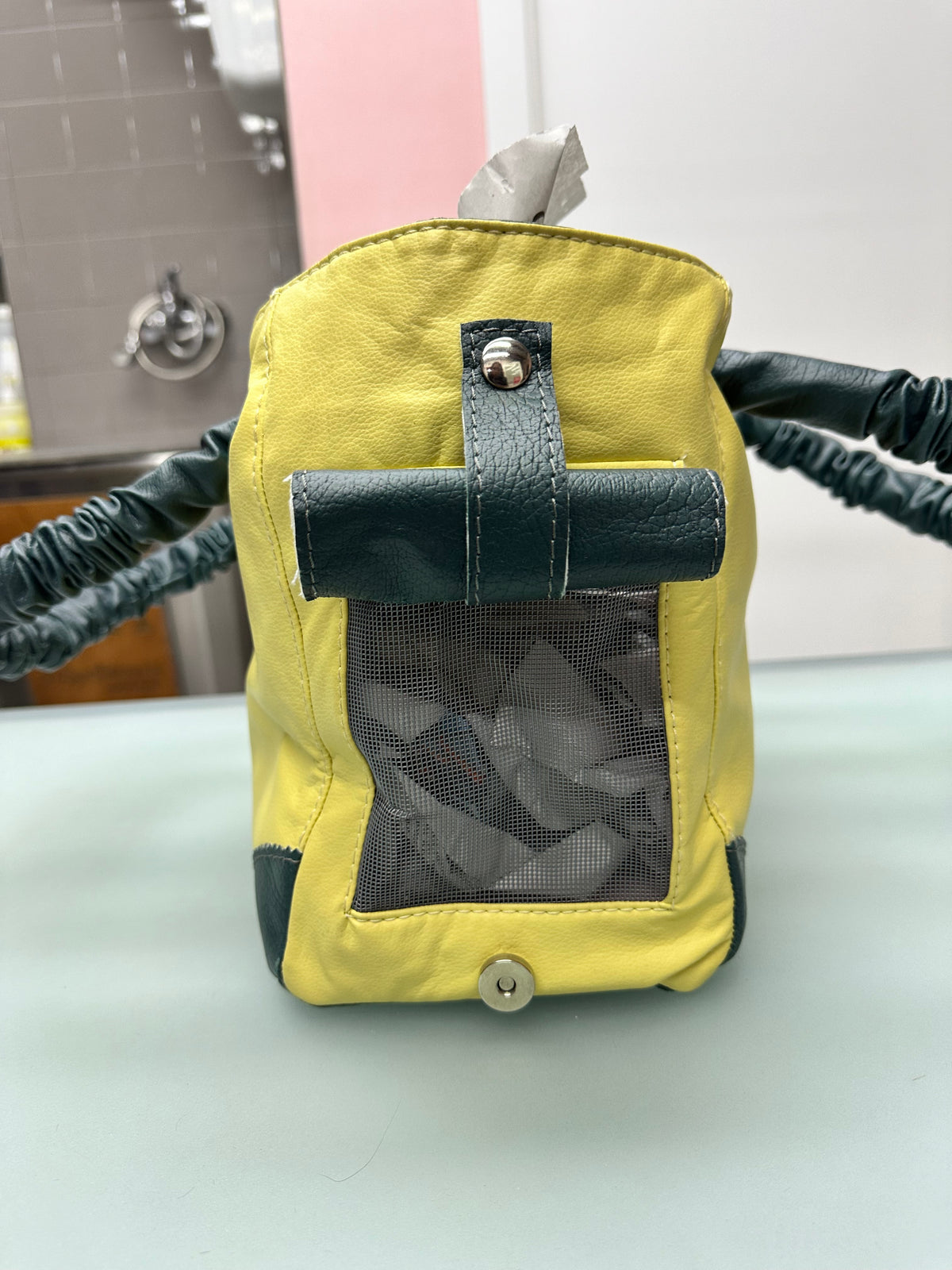 Trasportino Elegante in Pelle per Cani e Gatti Made in Italy