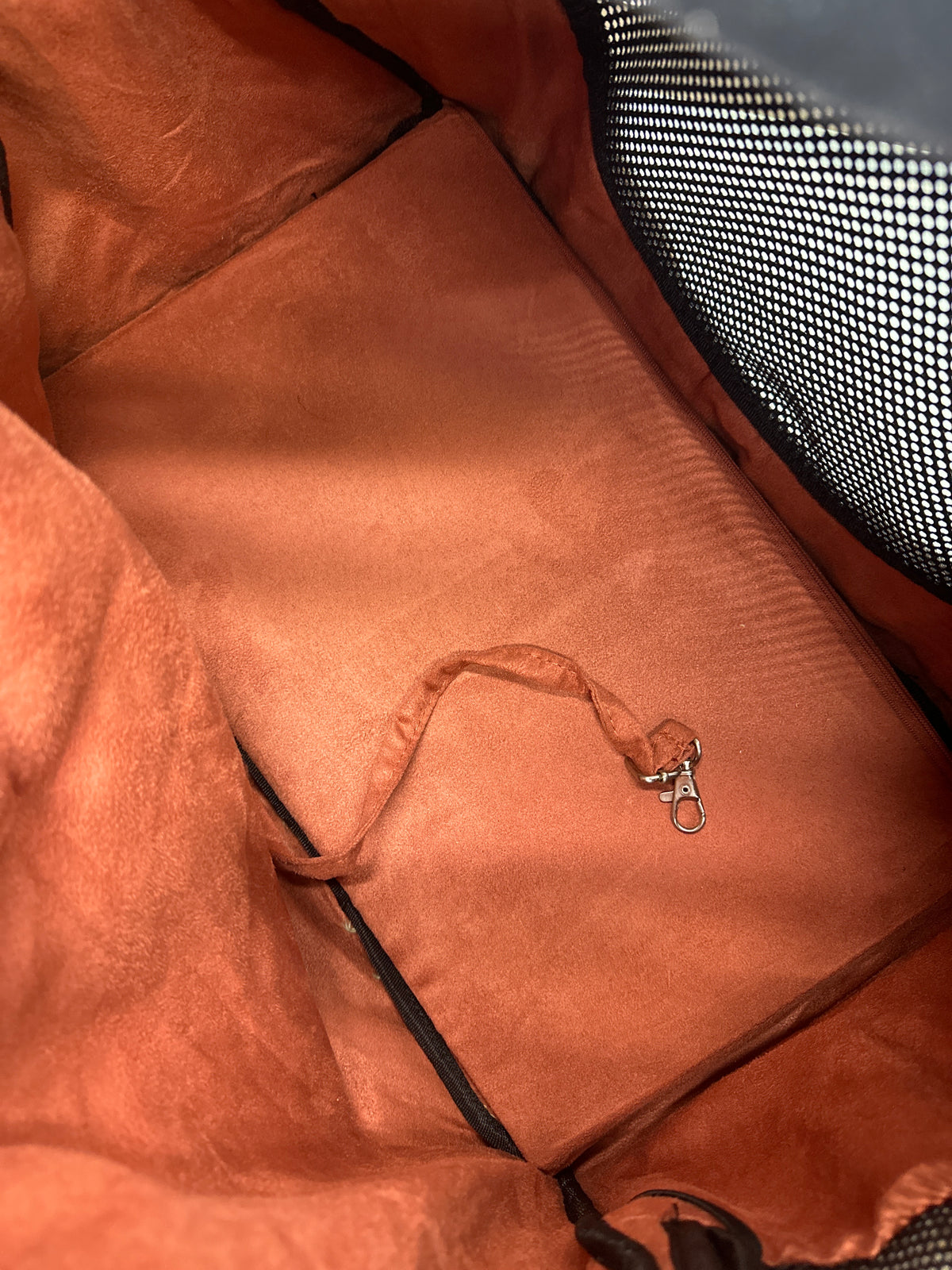 Borsa Trasportino Elegante in Pelliccia Sintetica per Cani e Gatti