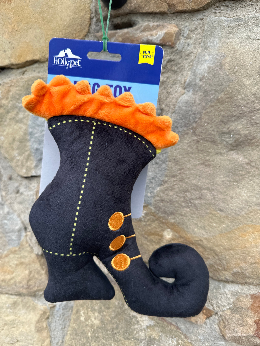 Giocattolo per Cani – Stivaletto Stregato di Halloween con Squeak