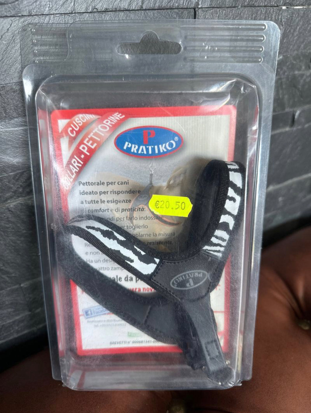 Pettorina Pratiko per cane tg 1 fino a 3 kg