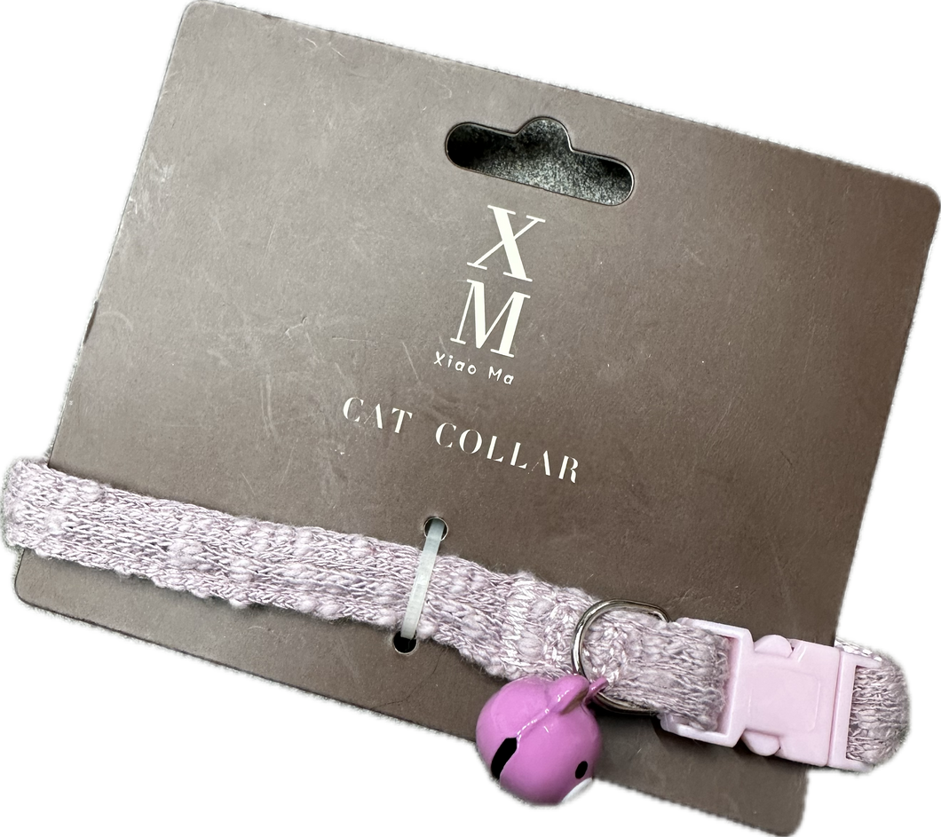 Collare per Gatti con Campanellino Rosa