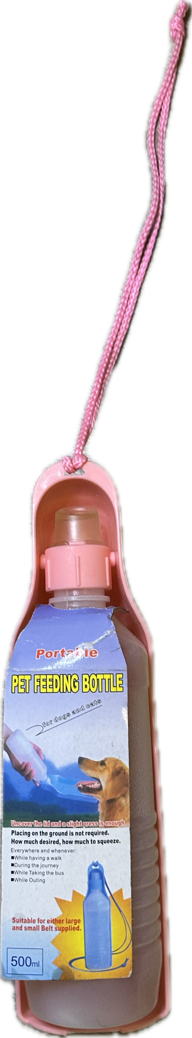 Borraccia Portatile per Animali - 500 ml
