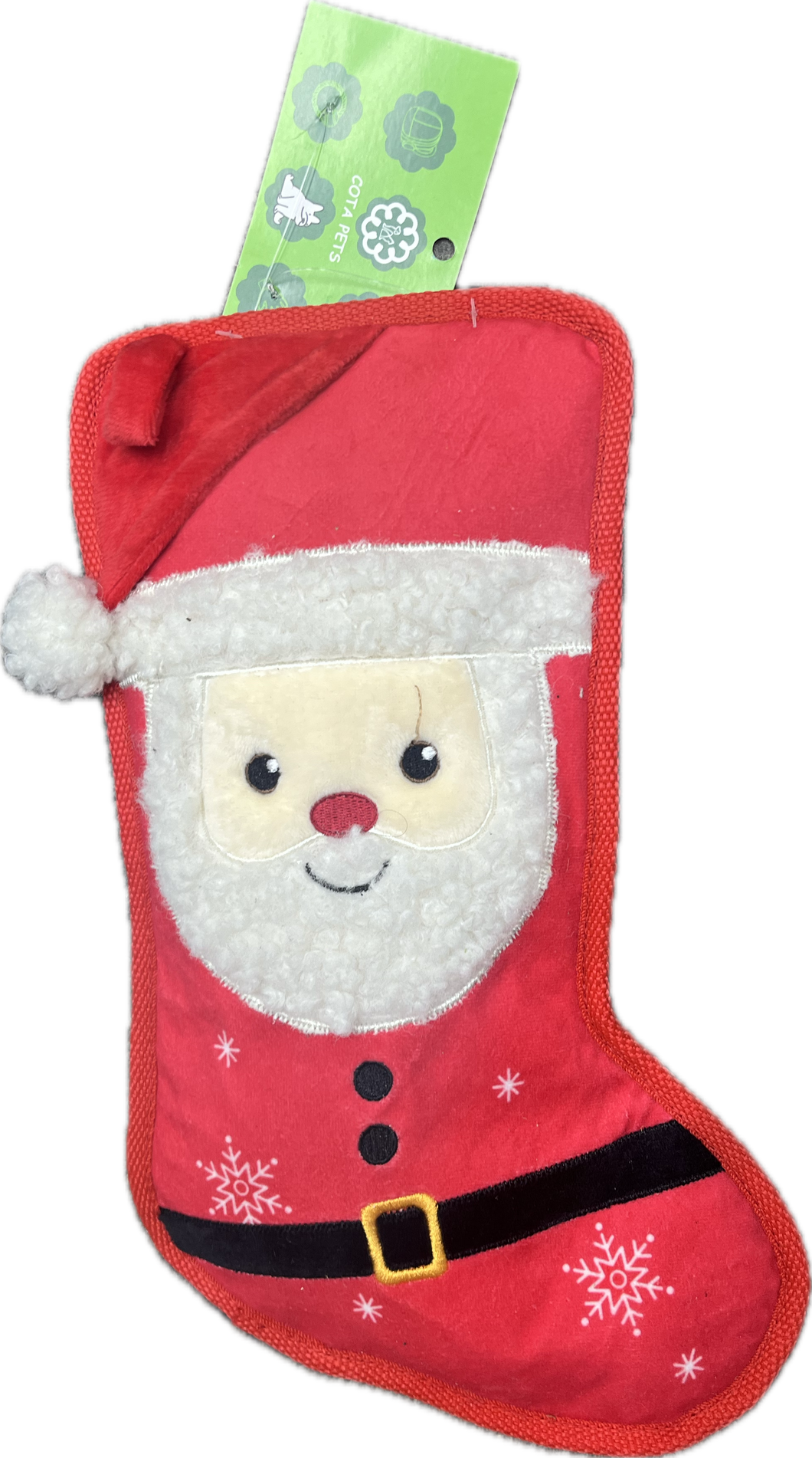 Gioco Natalizio per Cani - Calza di Babbo Natale