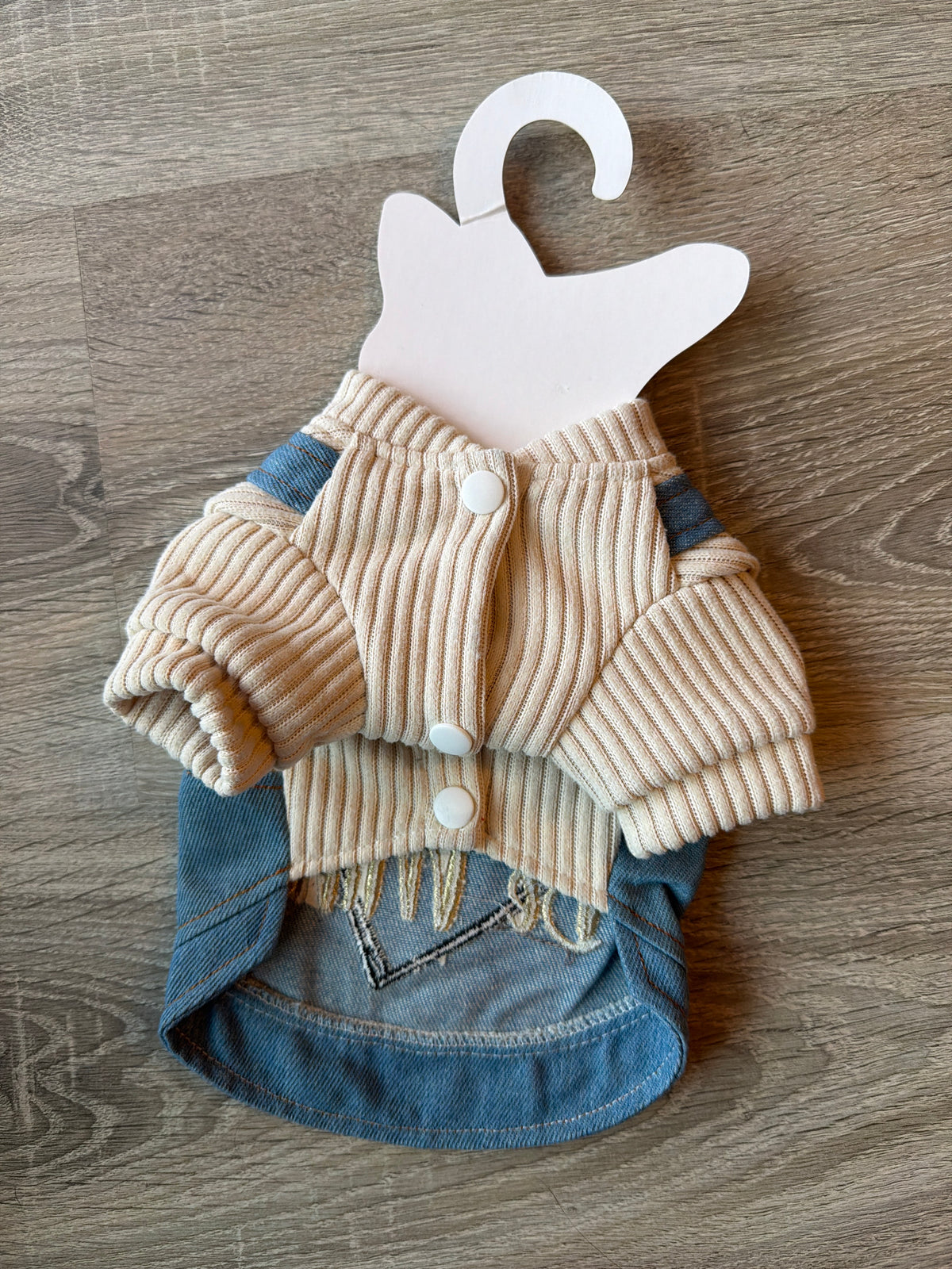 Abitino Jeans Fashion per Cani – XS 25 cm