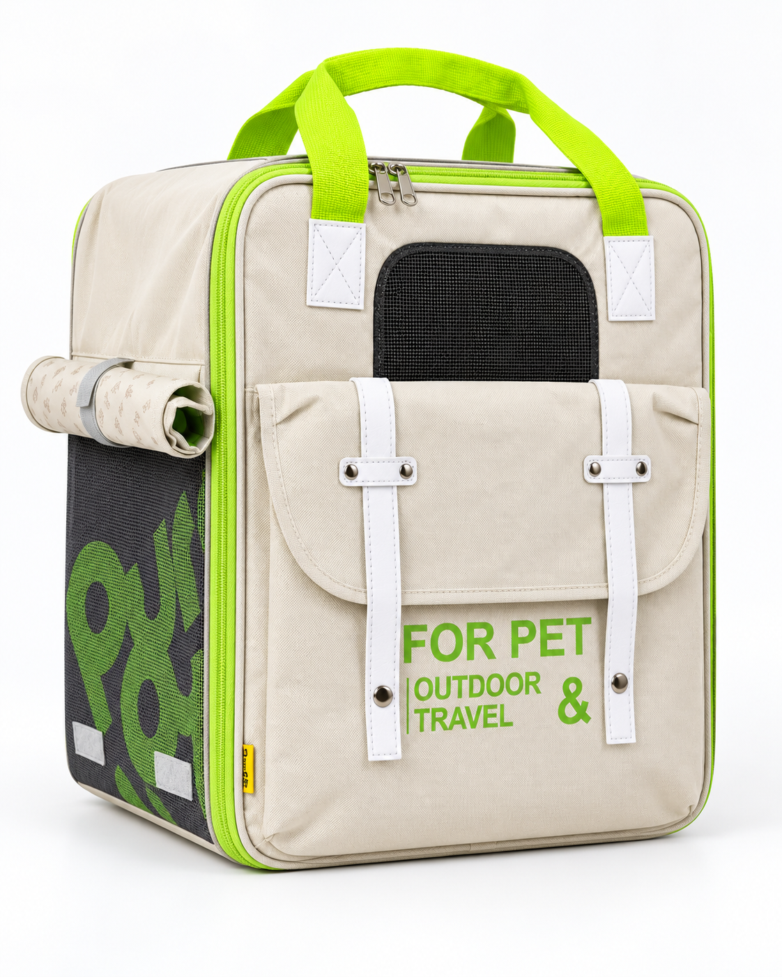 Zaino Trasportino Pet Travel Green – Cani e Gatti