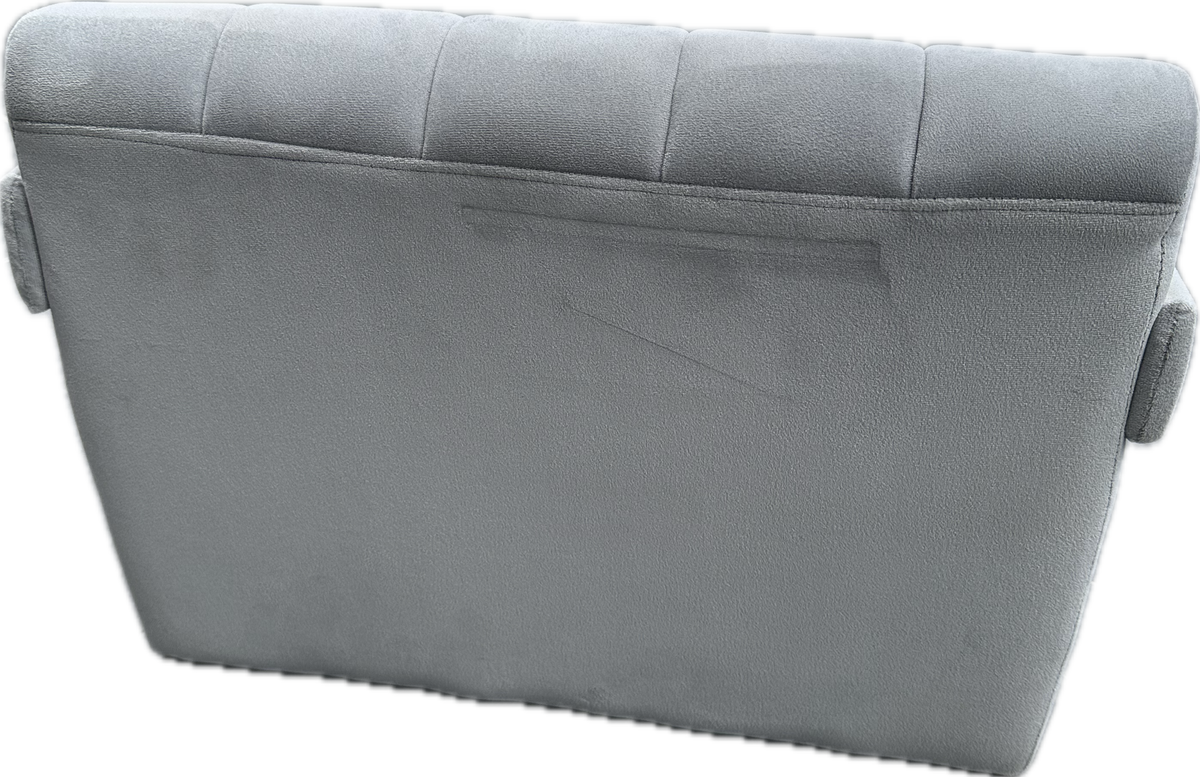 Divano Cuccia Modern Chic – Cuccia in Velluto Grigio per Cani e Gatti