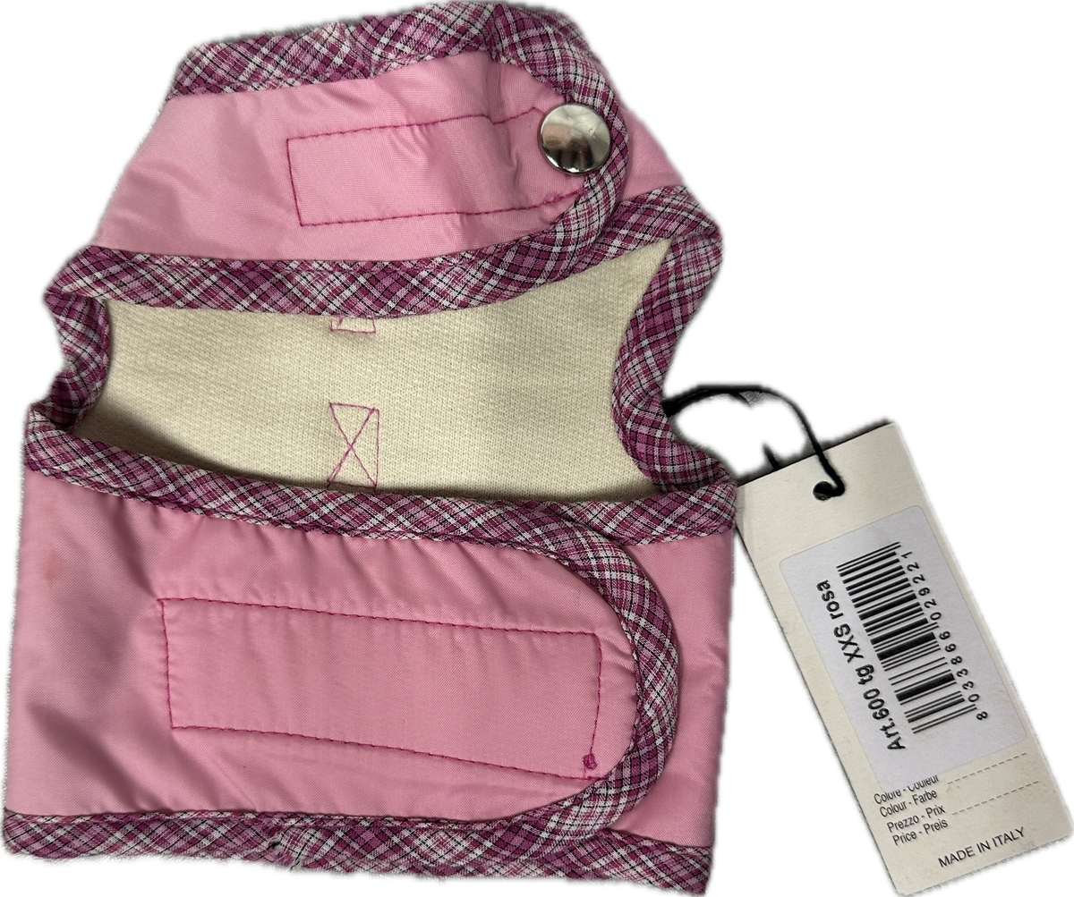 Pettorina Cappottino Fashion Dog - Rosa Chic