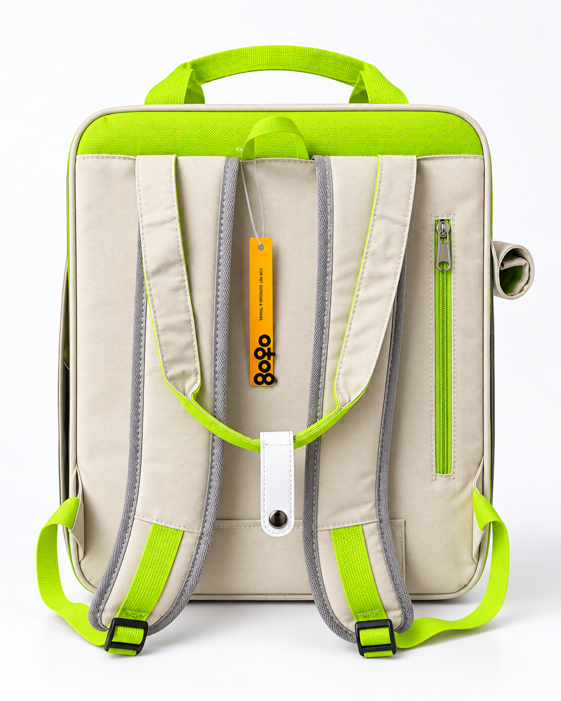 Zaino Trasportino Pet Travel Green – Cani e Gatti