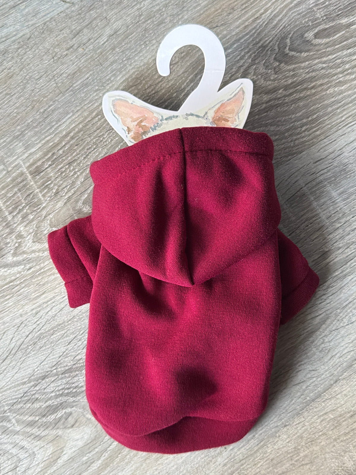 Felpa con Cappuccio per Cani Basic Hoodie – XS 25 cm