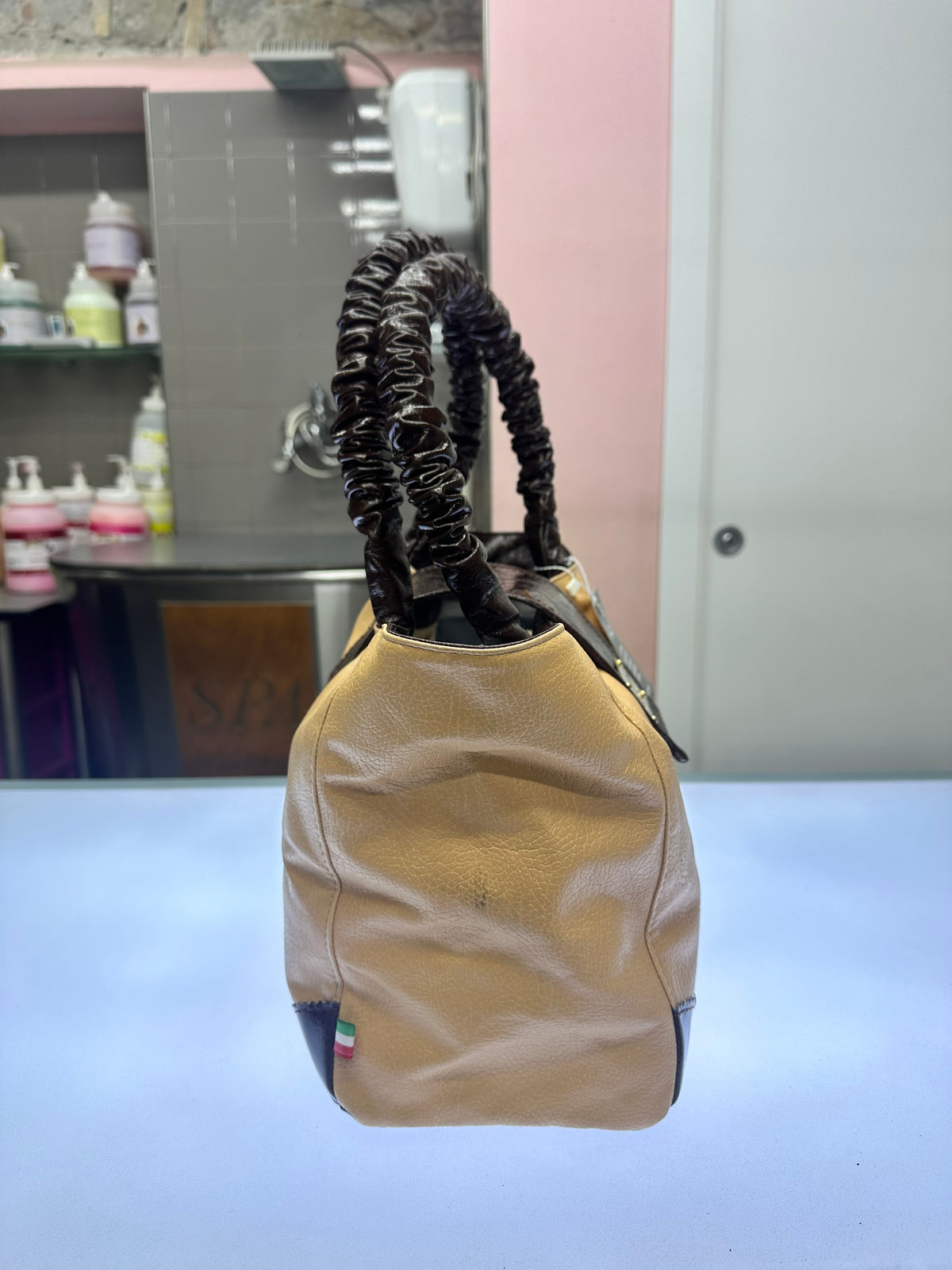 Trasportino Elegante in Pelle per Cani e Gatti Made in Italy