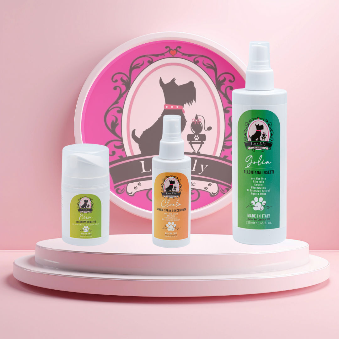 Set Benessere – Niwi + Cloclò + Golia | Cura e Protezione Naturale Cani e Gatti