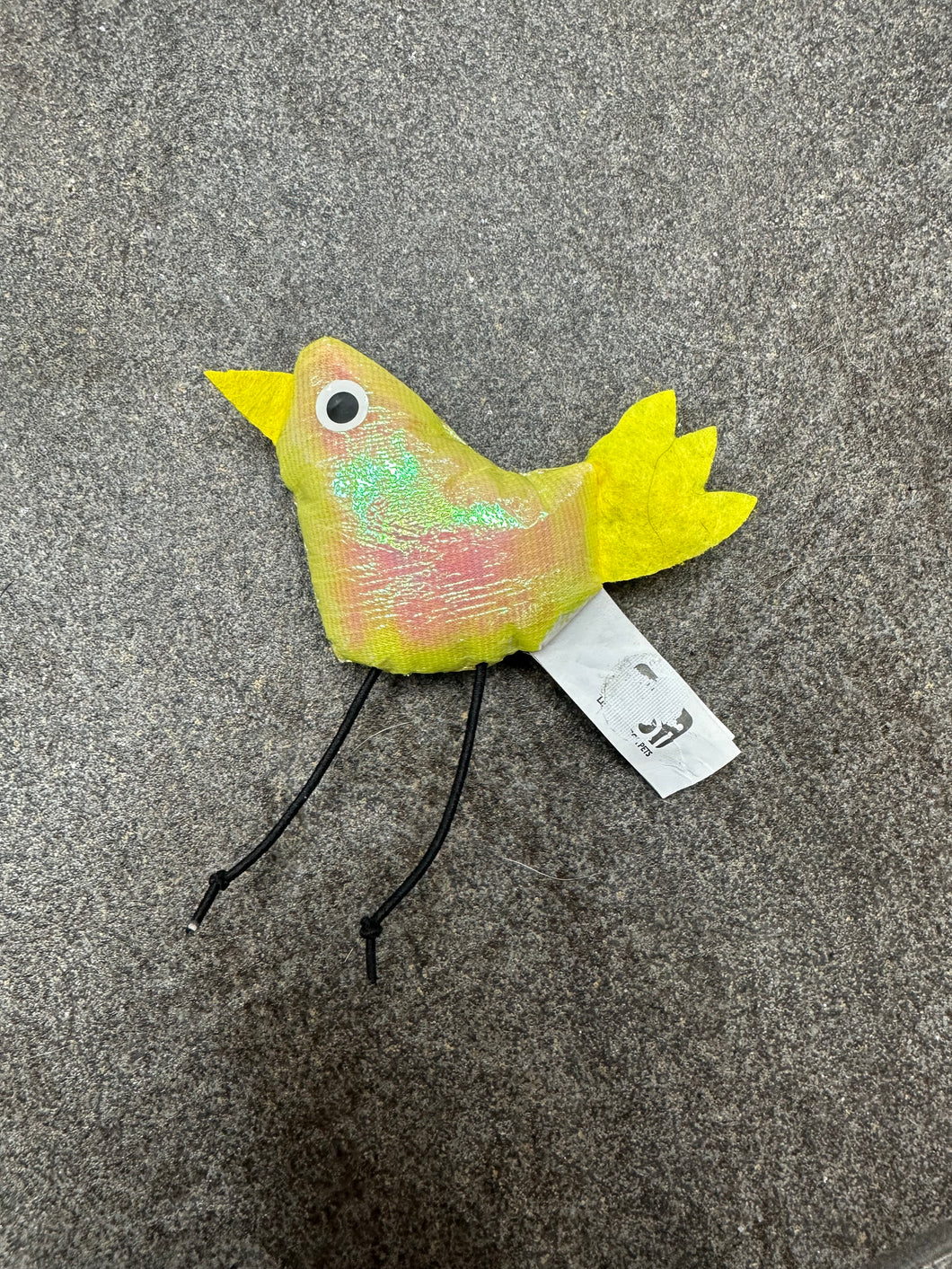 Gioco per Gatti a Forma di Uccellino Iridescente