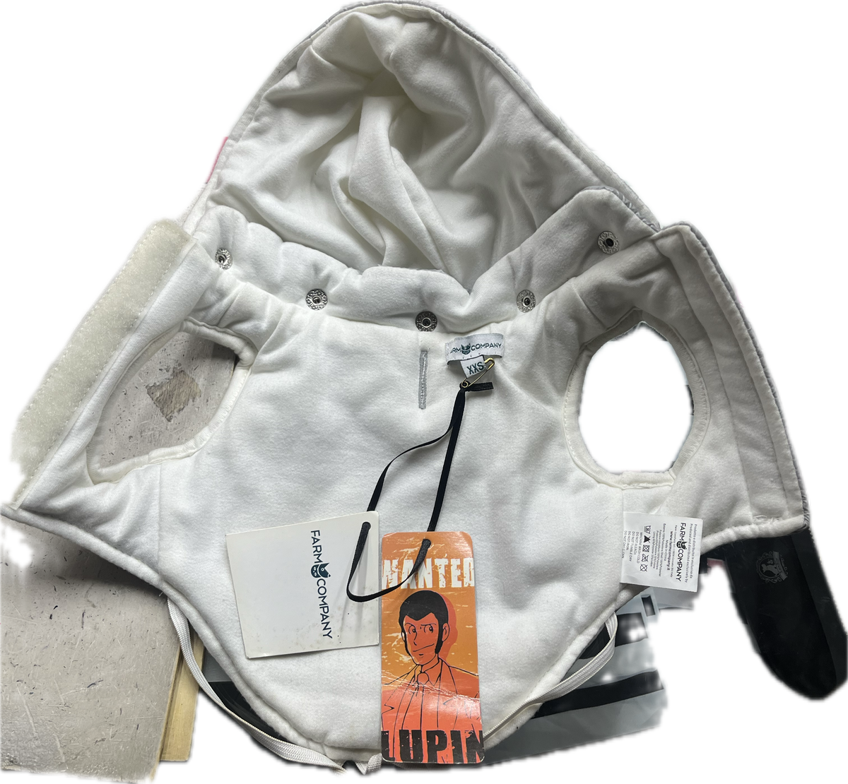 Cappottino Trapuntato Lupin III - Taglia XXS