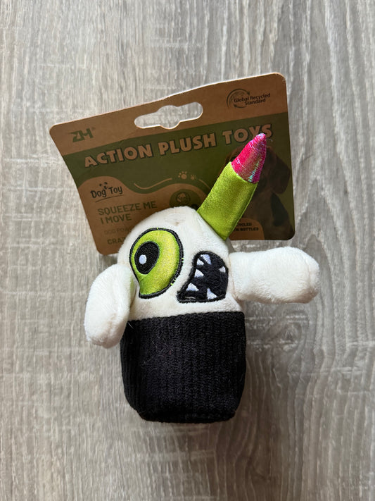 Gioco Mostriciattolo Halloween per Cani e Gatti – Peluche Interattivo USB con Movimento e Suono