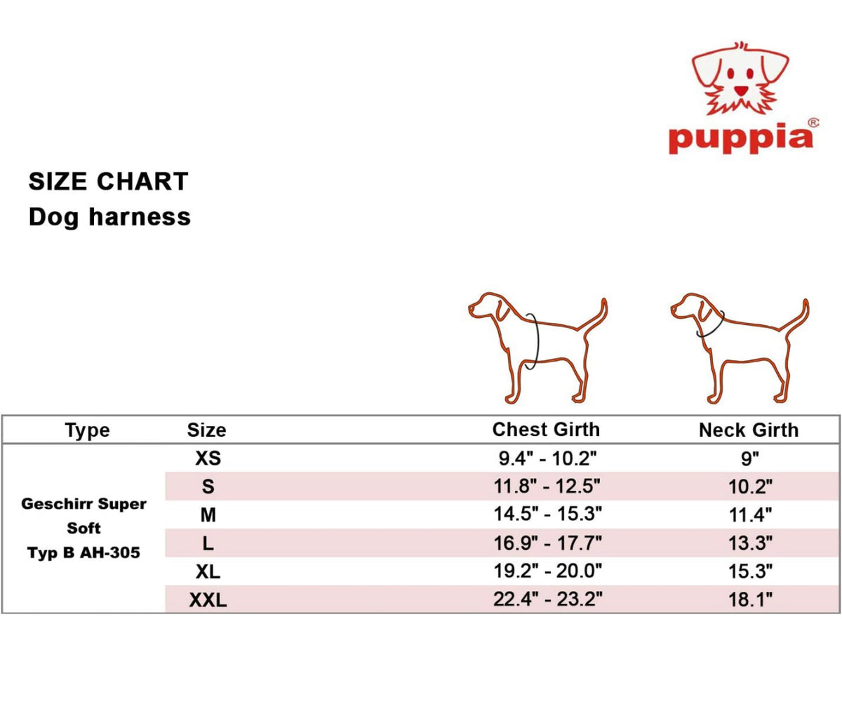 Puppia Pettorina Rosa