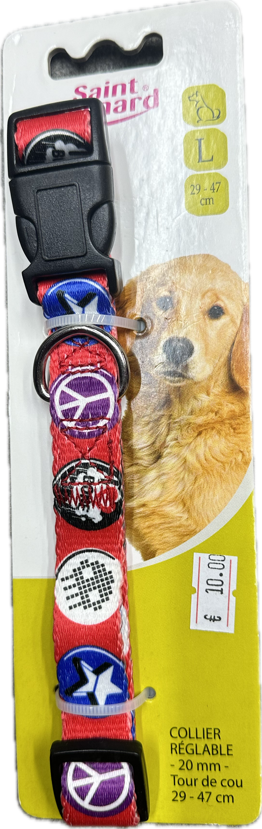 Collare e Guinzaglio Regolabili Saint Bernard - Fantasia Iconica