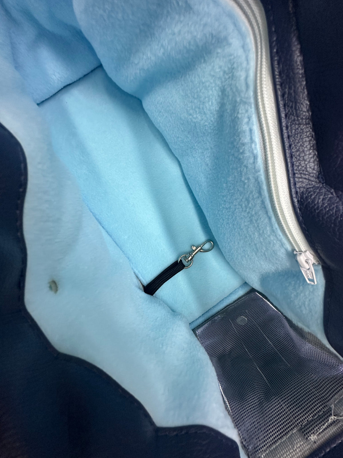 Trasportino Elegante in Pelle per Cani e Gatti Made in Italy