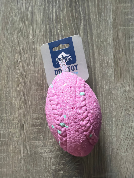 Palla da Rugby per Cani Rosa