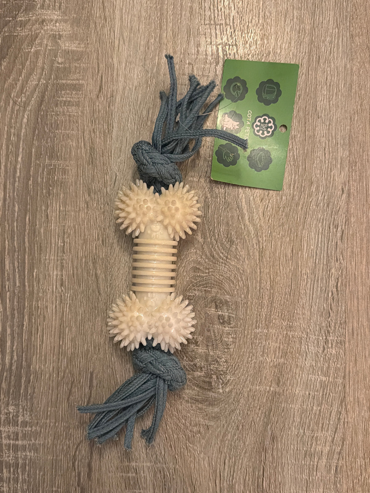 DentaRope – Gioco per Cani con Corda e Gomma Massaggiante