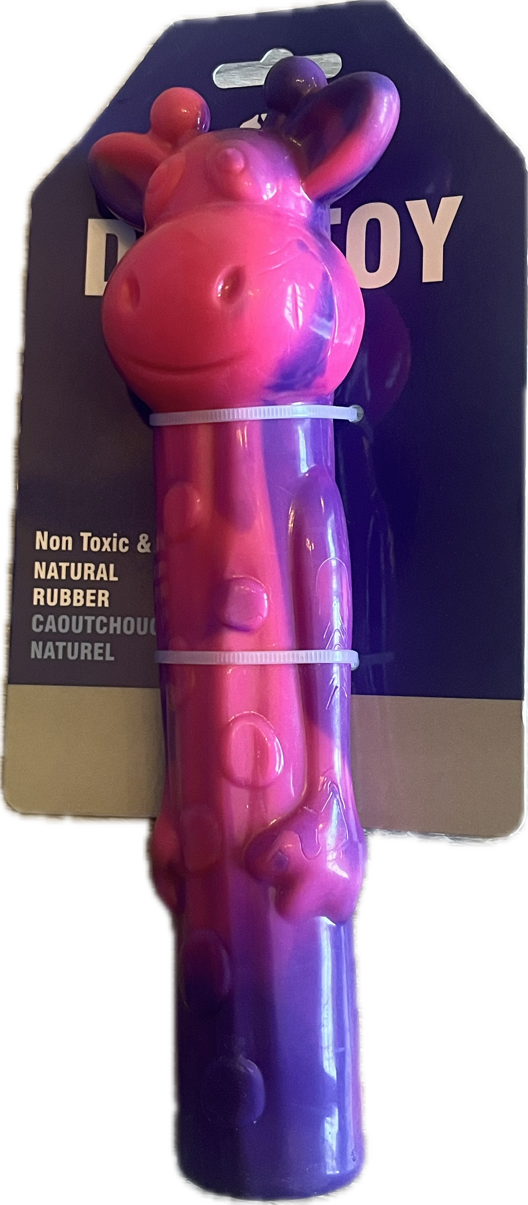 Gioco per cani a forma di Giraffa in Gomma Naturale