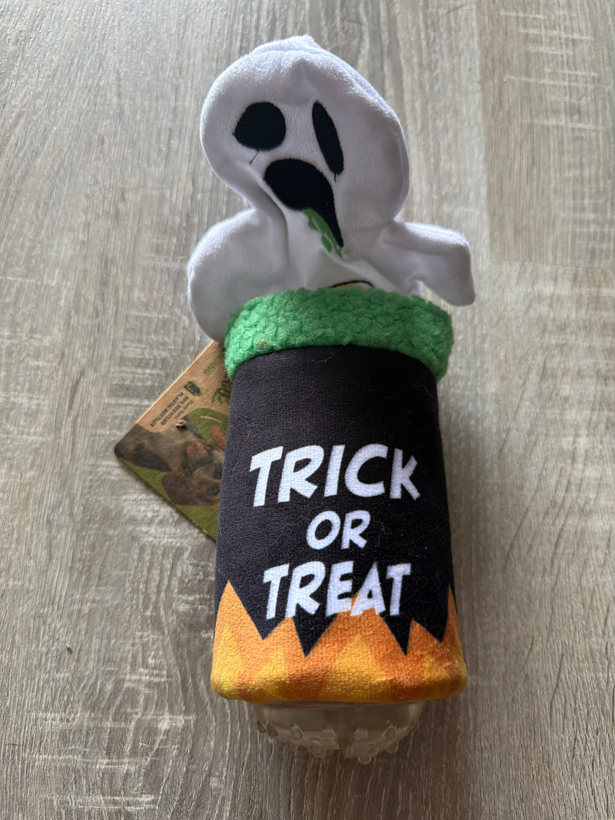 Gioco Halloween Fantasma Trick or Treat per Cani – Peluche Interattivo Porta Crocchette