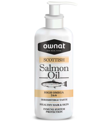 Olio di Salmone Ownat – Integratore Naturale per Cani e Gatti