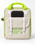 Carica l'immagine nel visualizzatore della galleria, Zaino Trasportino Pet Travel Green – Cani e Gatti
