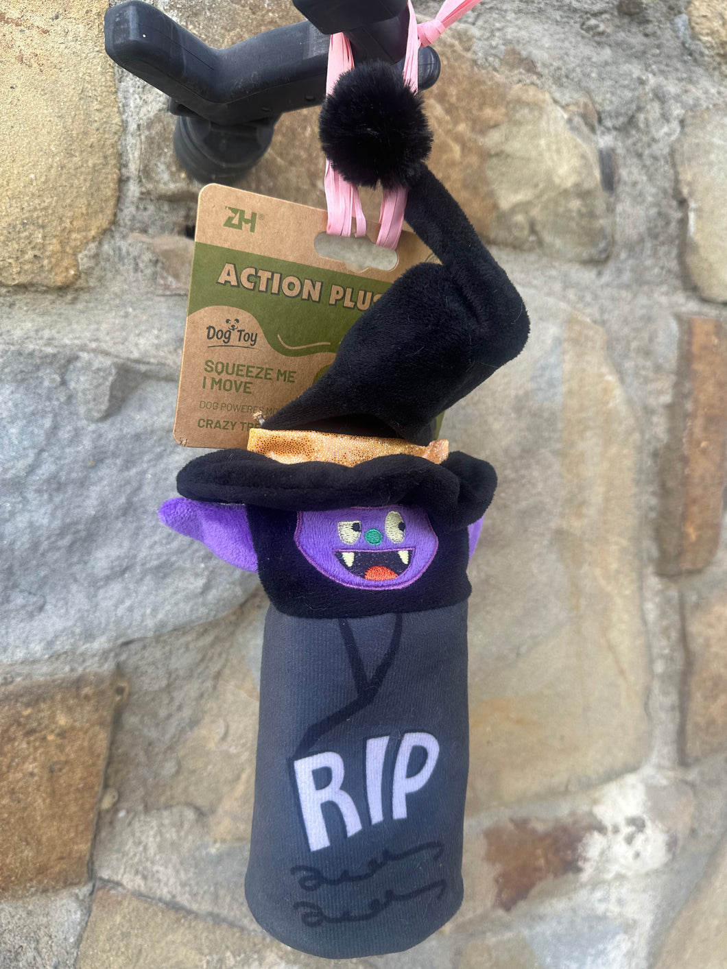 Gioco Halloween Vampiro Stregone per Cani – Peluche Interattivo