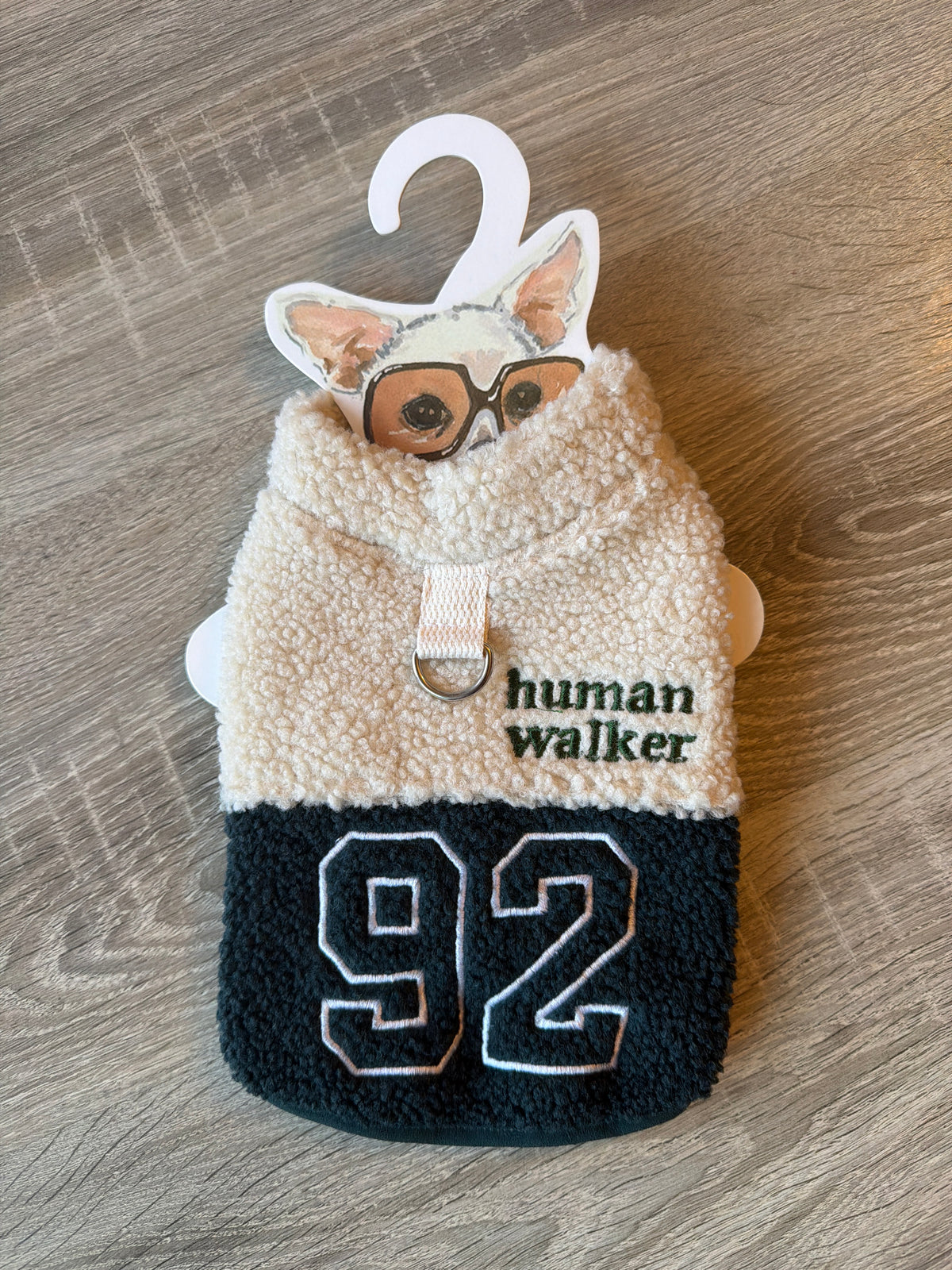 Felpa Teddy Human Walker 92 per Cani – XS 25 cm