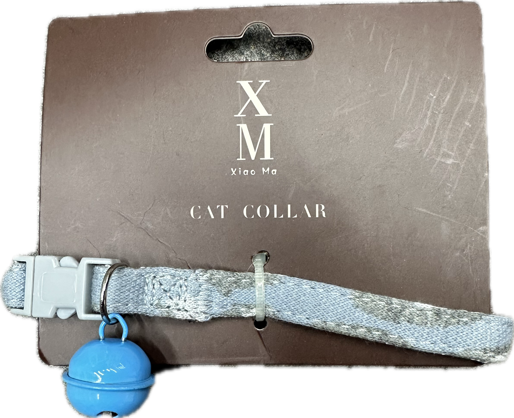 Collare per Gatto Denim con Campanellino