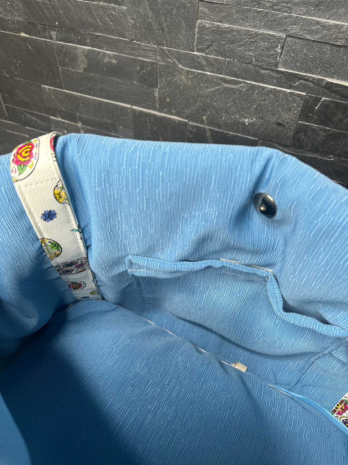 Trasportino Cuccia Luxury Skull con Manici – Made in Italy
