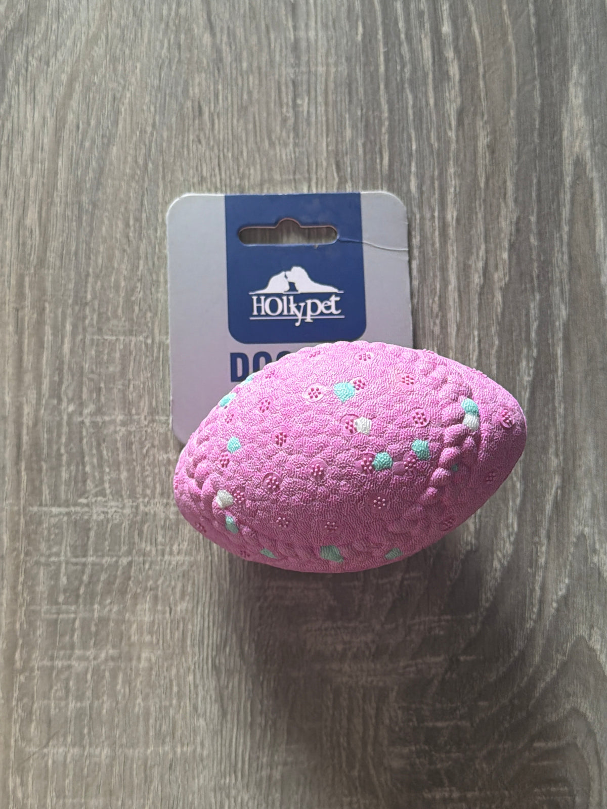 Palla da Rugby per Cani Rosa