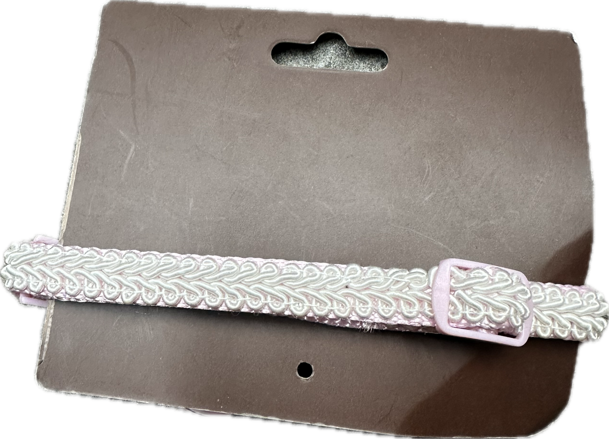 Collare Rosa Decorato con Delfino Rosa per Gatti