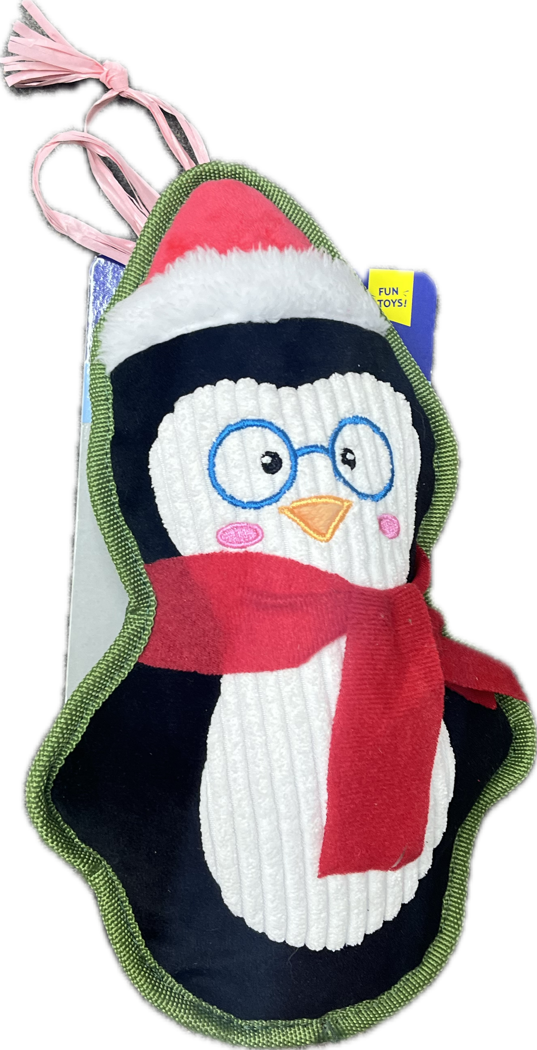 Gioco Natalizio per Cani - Pinguino in Tessuto Resistente