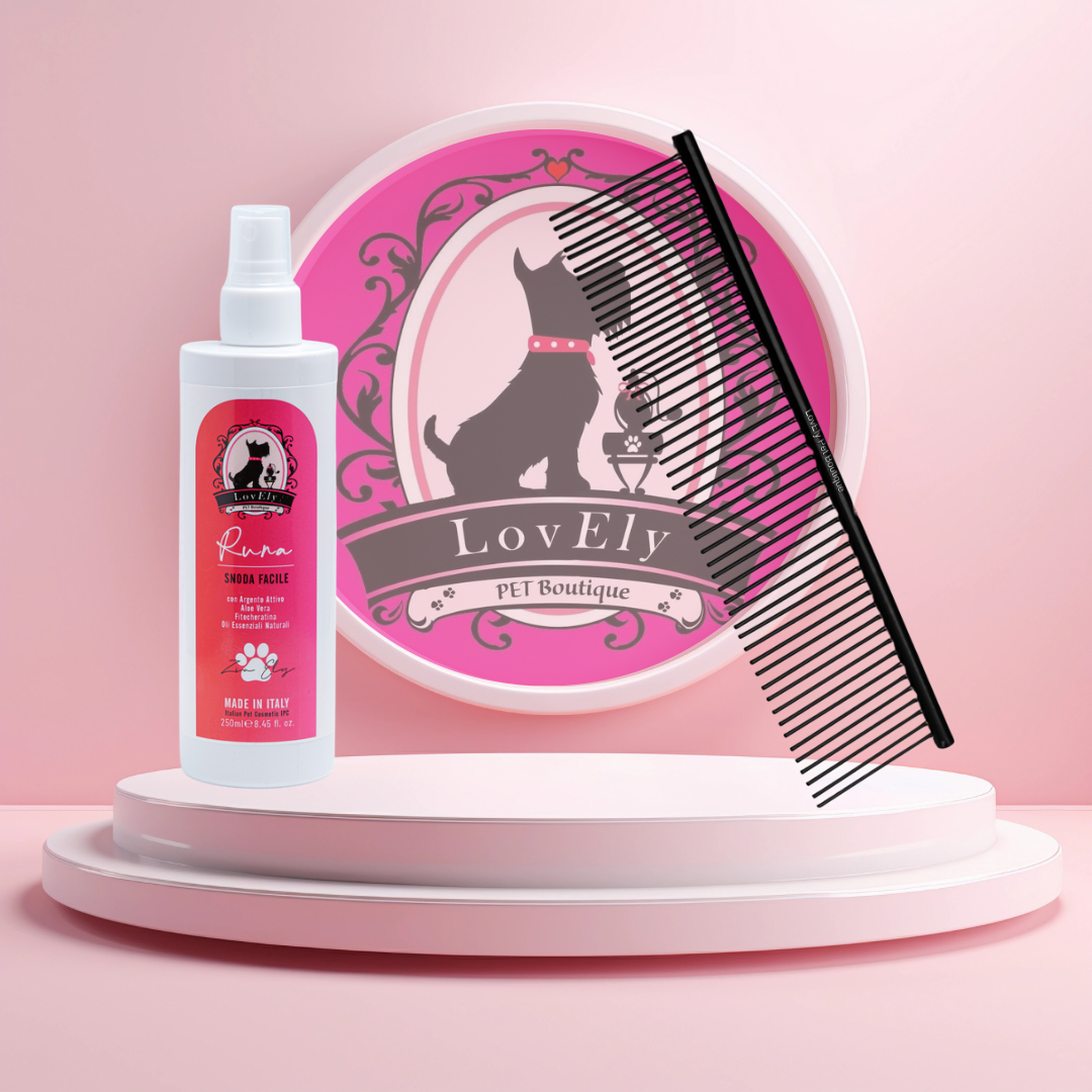 Set Runa Snoda Facile + Pettine SHOGUN – Nodi & Pelo Lungo