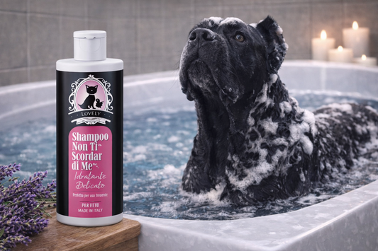 Set Shampoo + Balsamo Idratante Delicato Non Ti Scordar di Me per Cani e Gatti